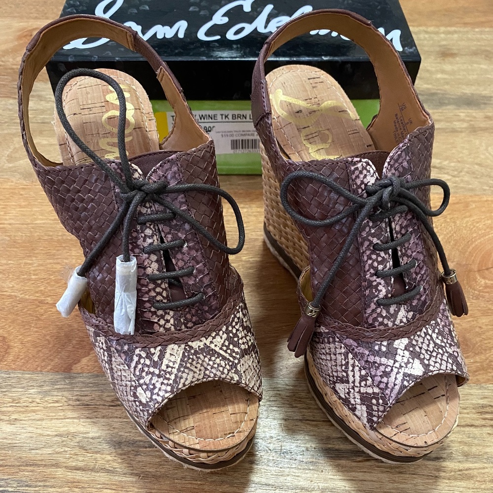 Sam Edelman Tinley Wedge - Size 7